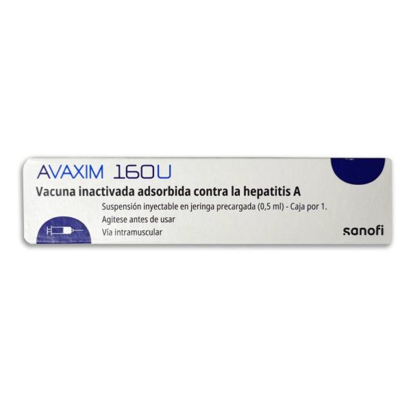 AVAXIM 160 (Hepatitis A adultos) - Imagen 2