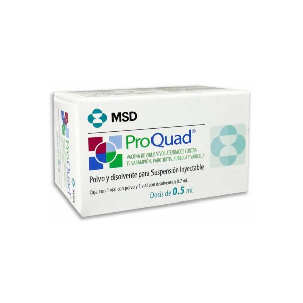 PROQUAD (varicela + SPR)