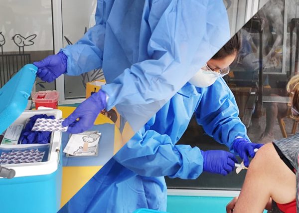 Servicio de enfermería a domicilio para la aplicación de vacunas (ciertas zonas)