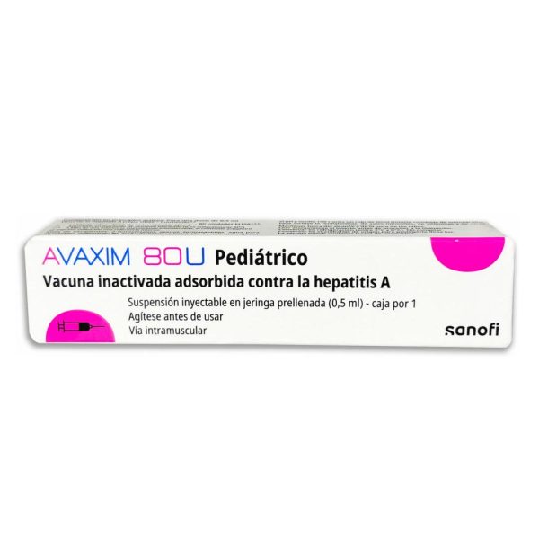 AVAXIM 80 (Hepatitis A pediátrico)
